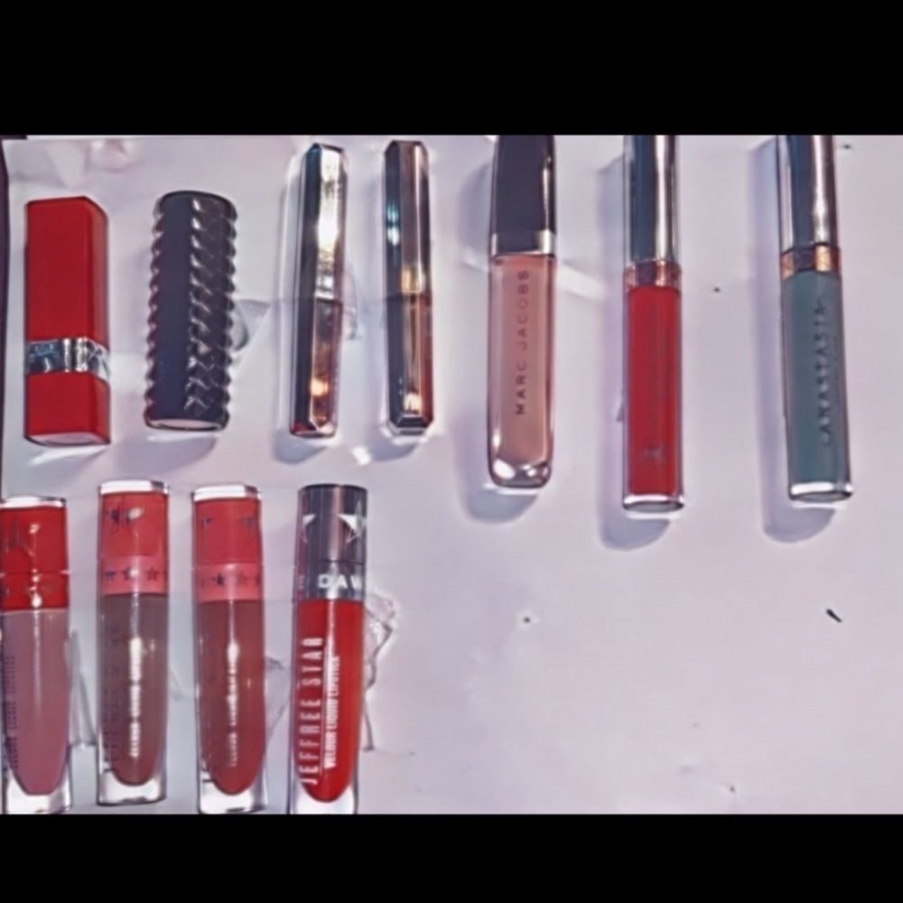 .**✨HIGH END BRANDS✨**Liquid and tube lipsticks! (bundle)
